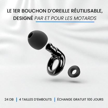 Earplugs Horison Plus - Le 1er bouchon d’oreille pour les motards